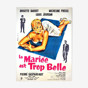 Affiche La mariée est trop belle