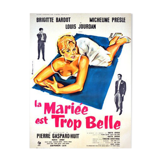 Affiche La mariée est trop belle