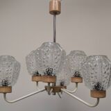 Mid-century Chandelier by Jilové u Děčína, 1970's.