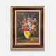 Old painting - Flowers in a yellow pitcher