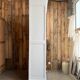 Antique white mirrored wardrobe (renovated)