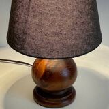 Solid wood vintage country style lamp