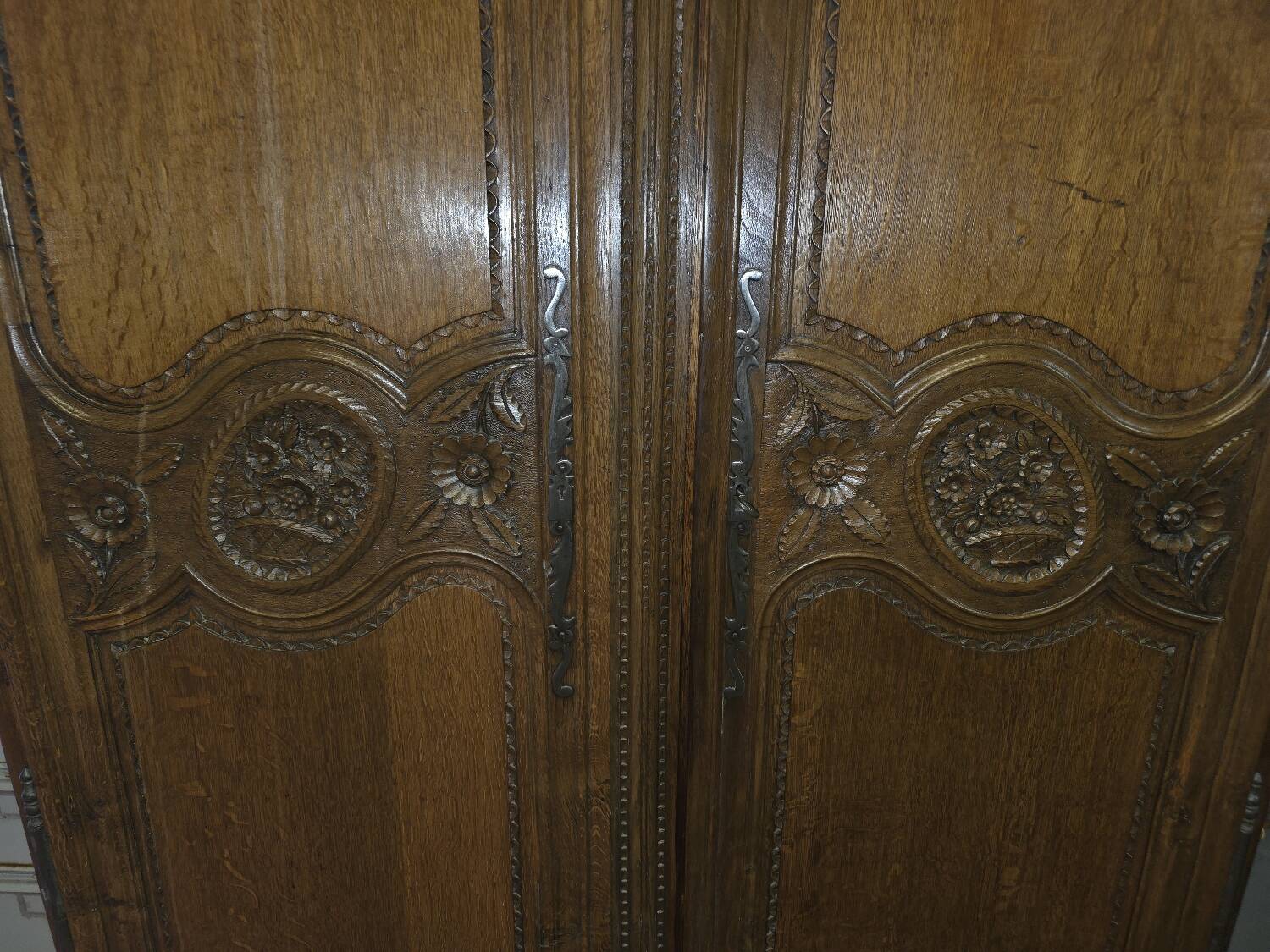 Norman wardrobe, oak wedding wardrobe