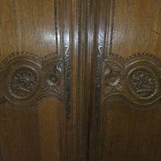 Norman wardrobe, oak wedding wardrobe