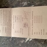 Cherry bookcase stamped Louis Tricoire