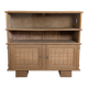 Raw oak sideboard