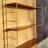 Tomado style string gold metal shelves