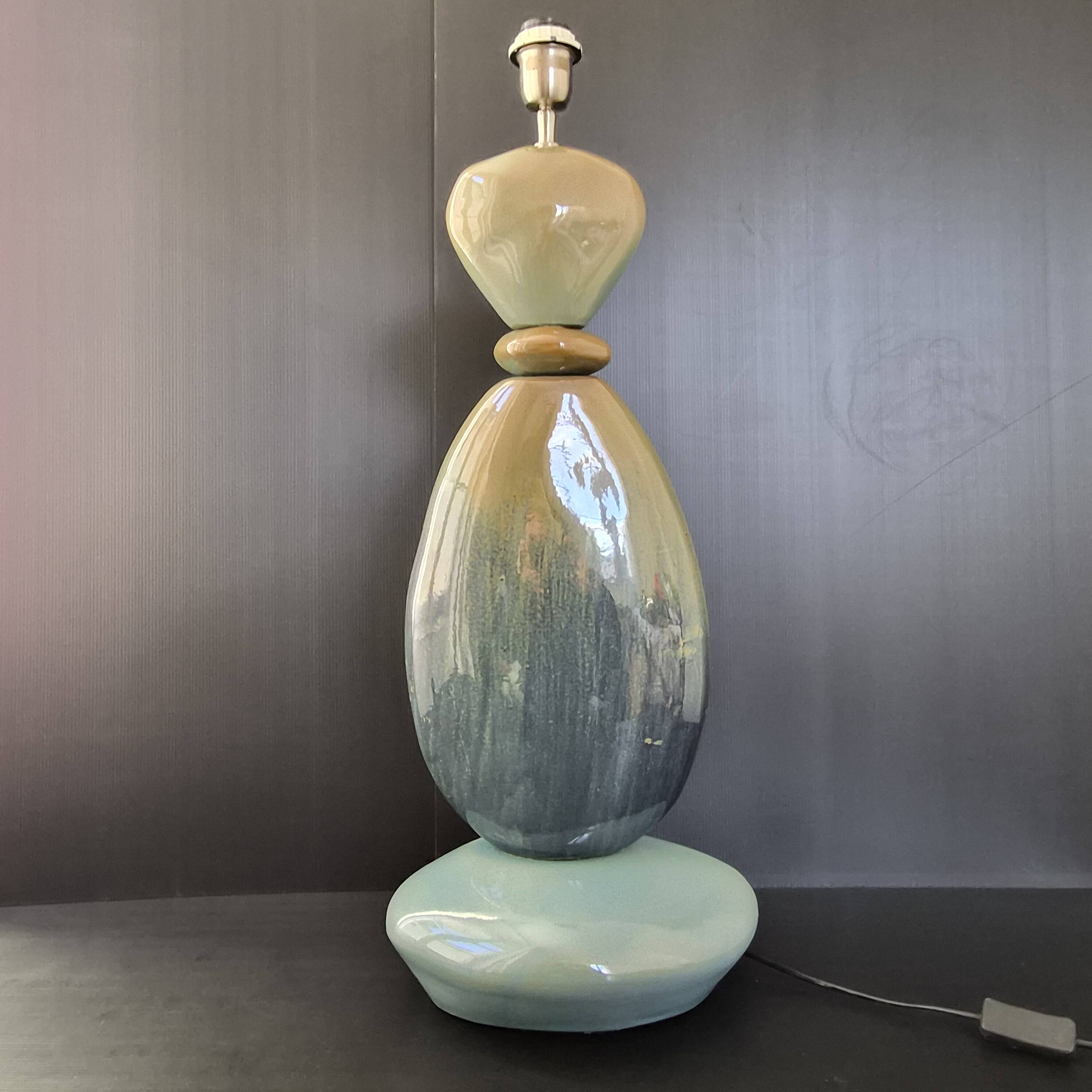 Pebble lamp by François Châtain, 1970