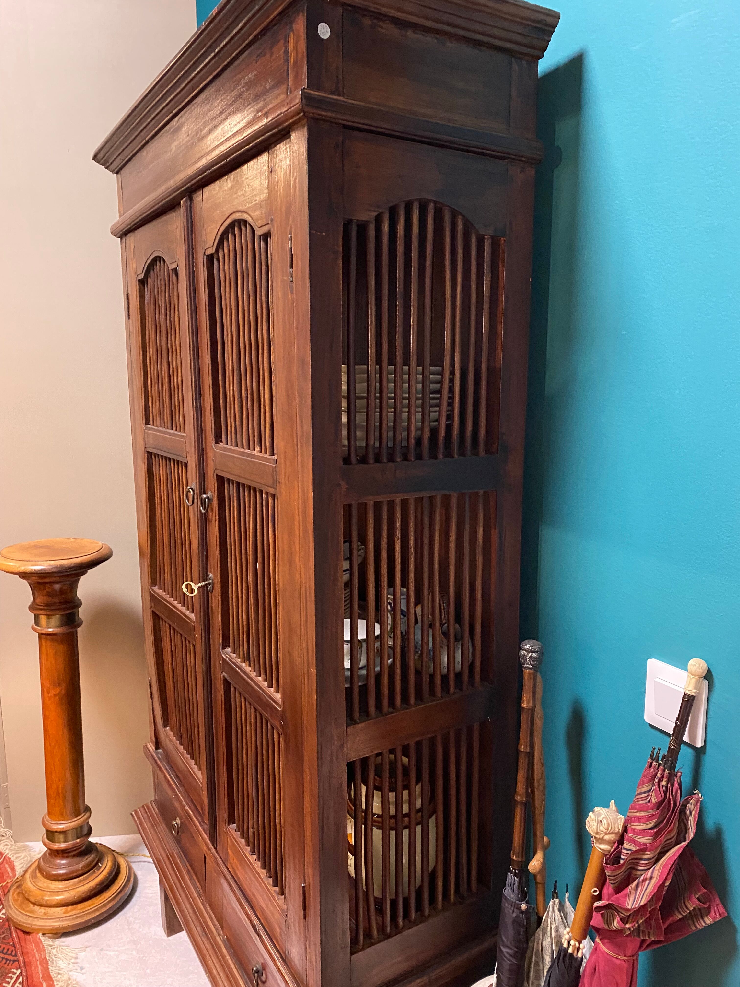 Asian showcase cabinet