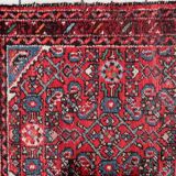 Distressed antique Persian Hamadan runner 2.8' x 9.11' - circa 1920 (1C1199)