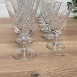 Set of 6 wine glasses