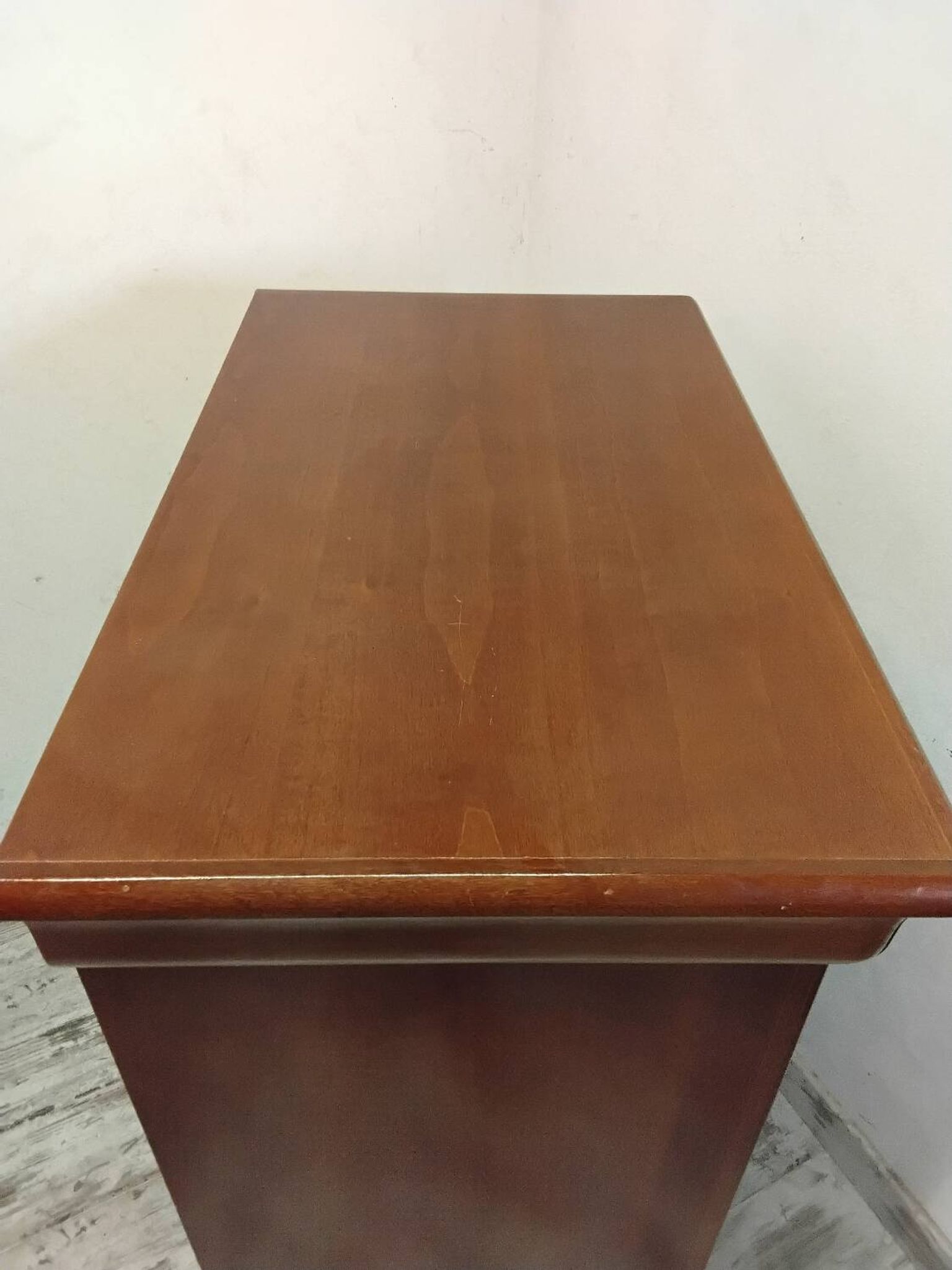 Wooden chest of drawers with a secret drawer