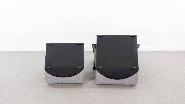 Fauteuil zen avec repose-pieds par claude brisson pour ligne roset