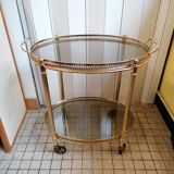 Vintage brass dessert