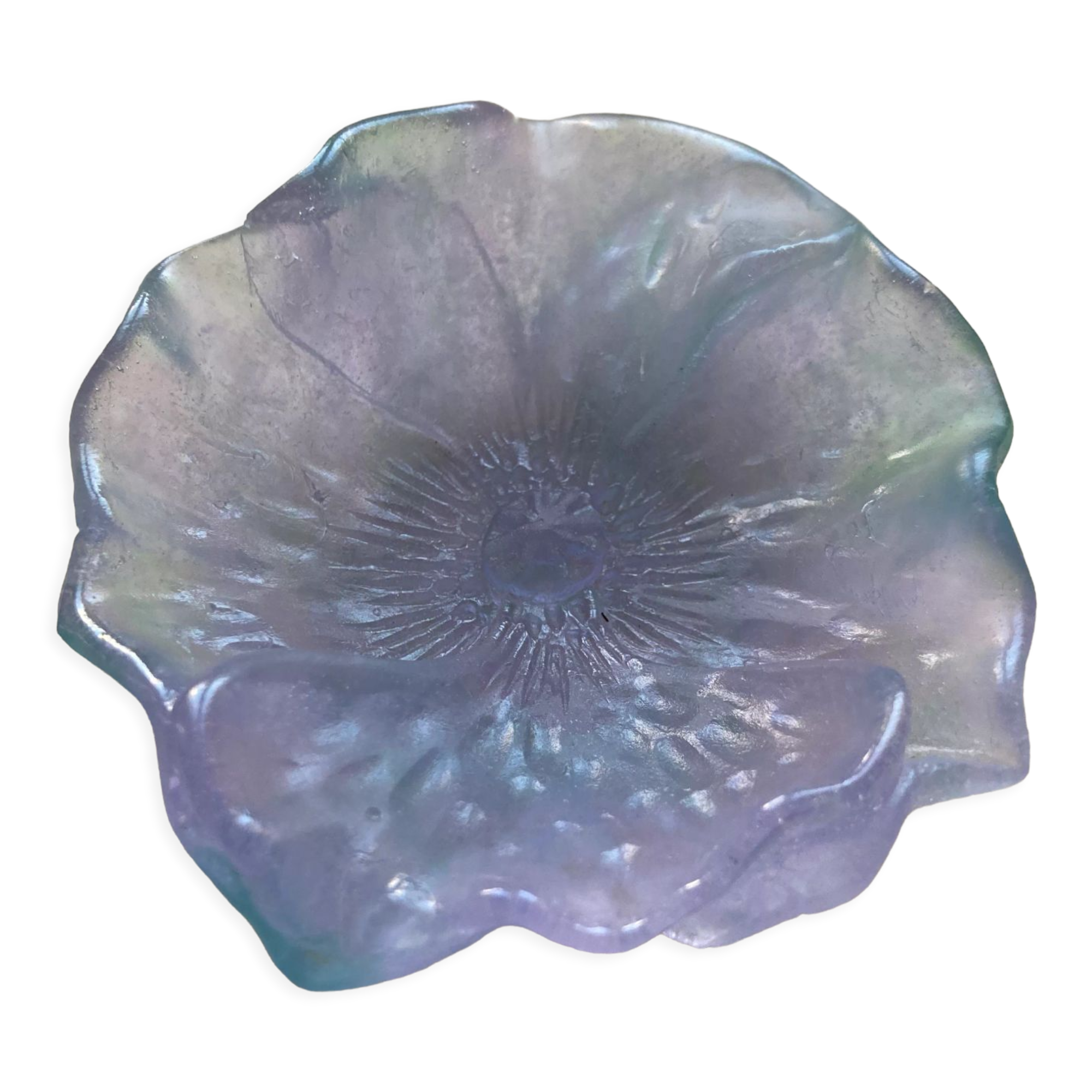 Flower cup crystal Daum