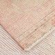 Tapis de couloir vintage turc rouge pâle et rose 3x10, 83x313 cm