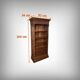 Small Walnut Library – Early 20th Century
