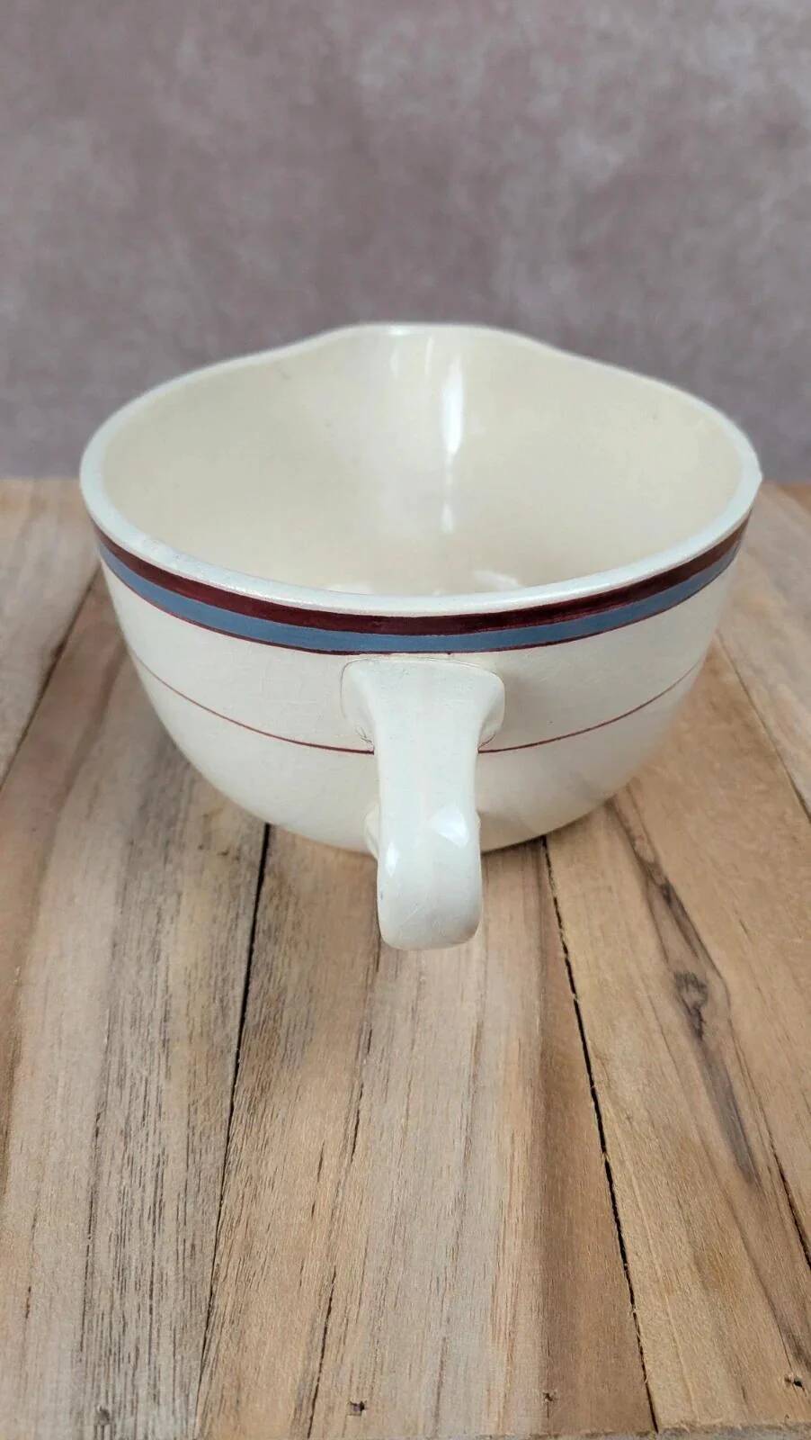 Saucière vintage Céranord Saint-amand – Modèle Bordeaux