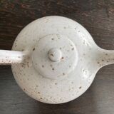 Ceramic teapot, handmade, pyrite stoneware.