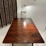 Rosewood dining table with extension