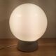 Globe lamp, ceramic and opaline, wall lamp or ceiling lamp