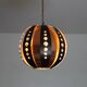 Danish pendant light by Werner Schou, 1960