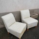 Pair of armchairs