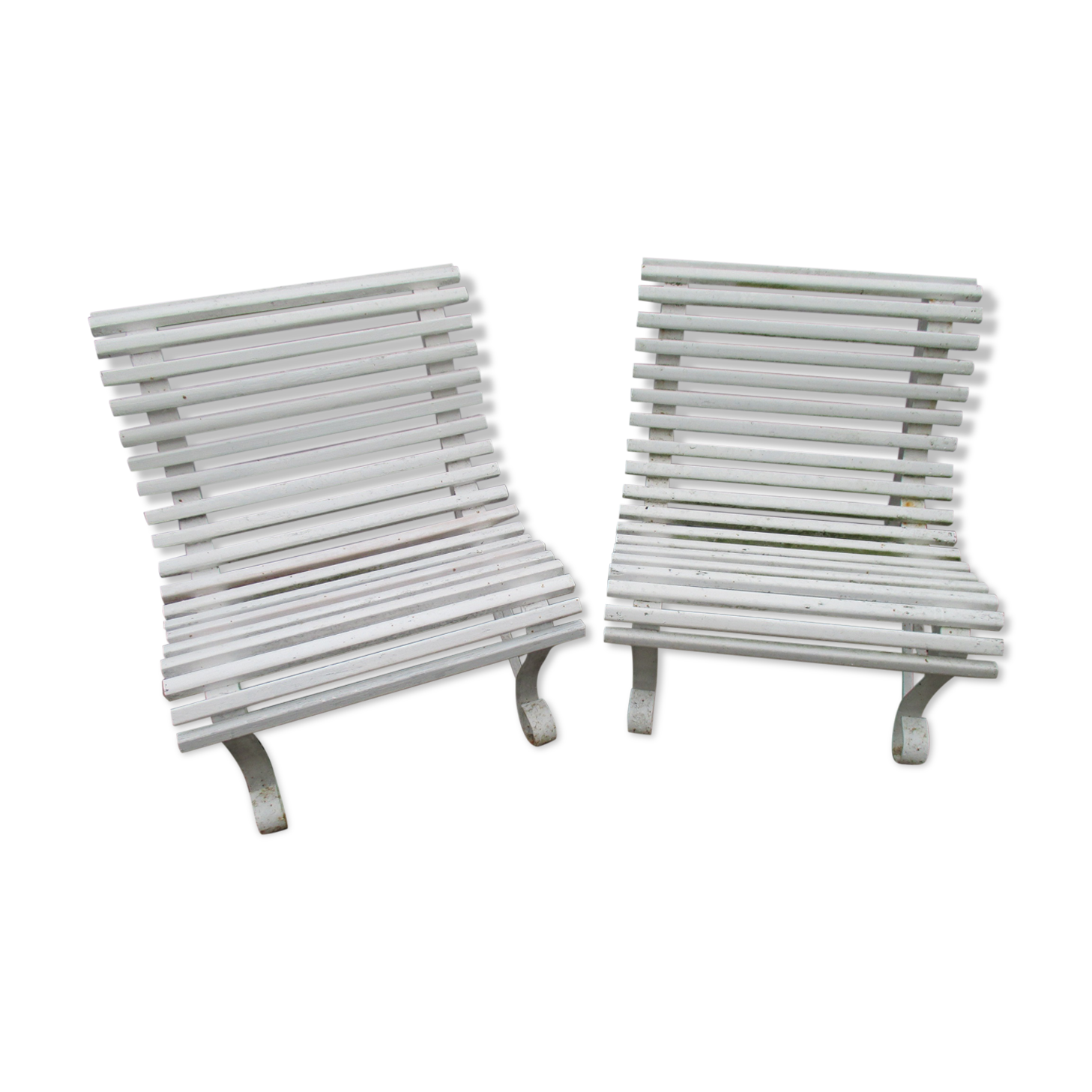 Pair of benches from the 1950