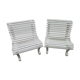 Pair of benches from the 1950