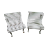 Pair of benches from the 1950