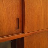 Teak highboard, Danish design, 1970s, production: Denmark