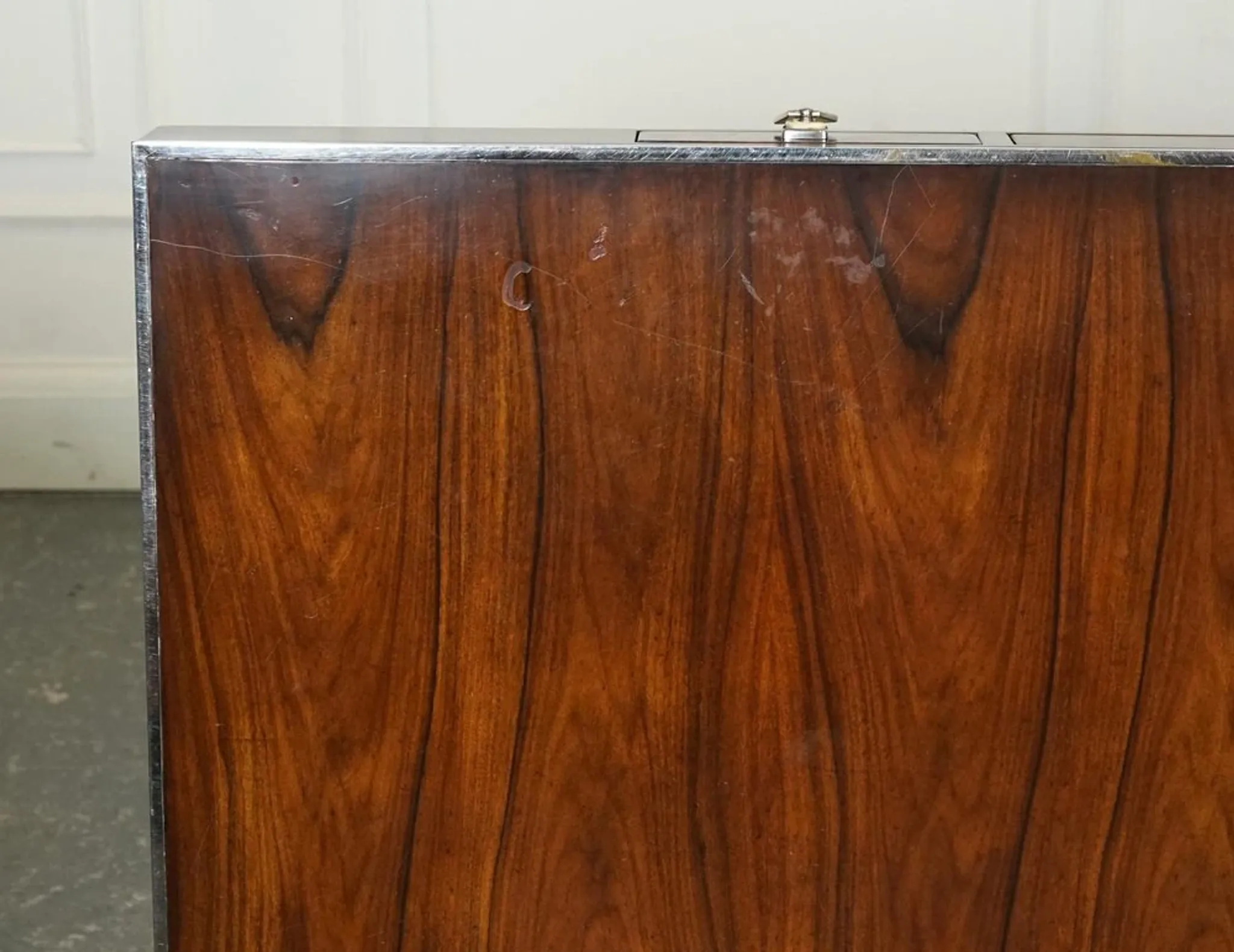Double-Faced Drawer Desk Art Deco by Theodore Alexander