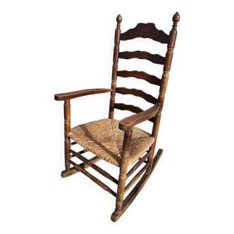 Old rocking nurse chair
