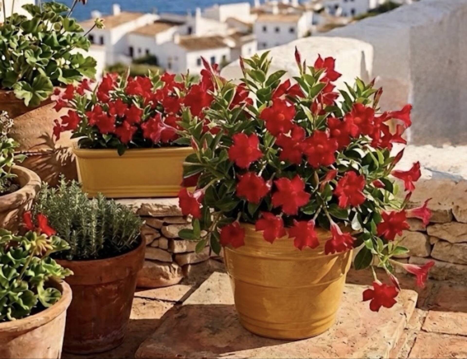 Italian garden pot silma from the 1970s