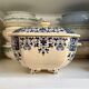 Gien ironstone soup tureen, "Blue Ibis" service.