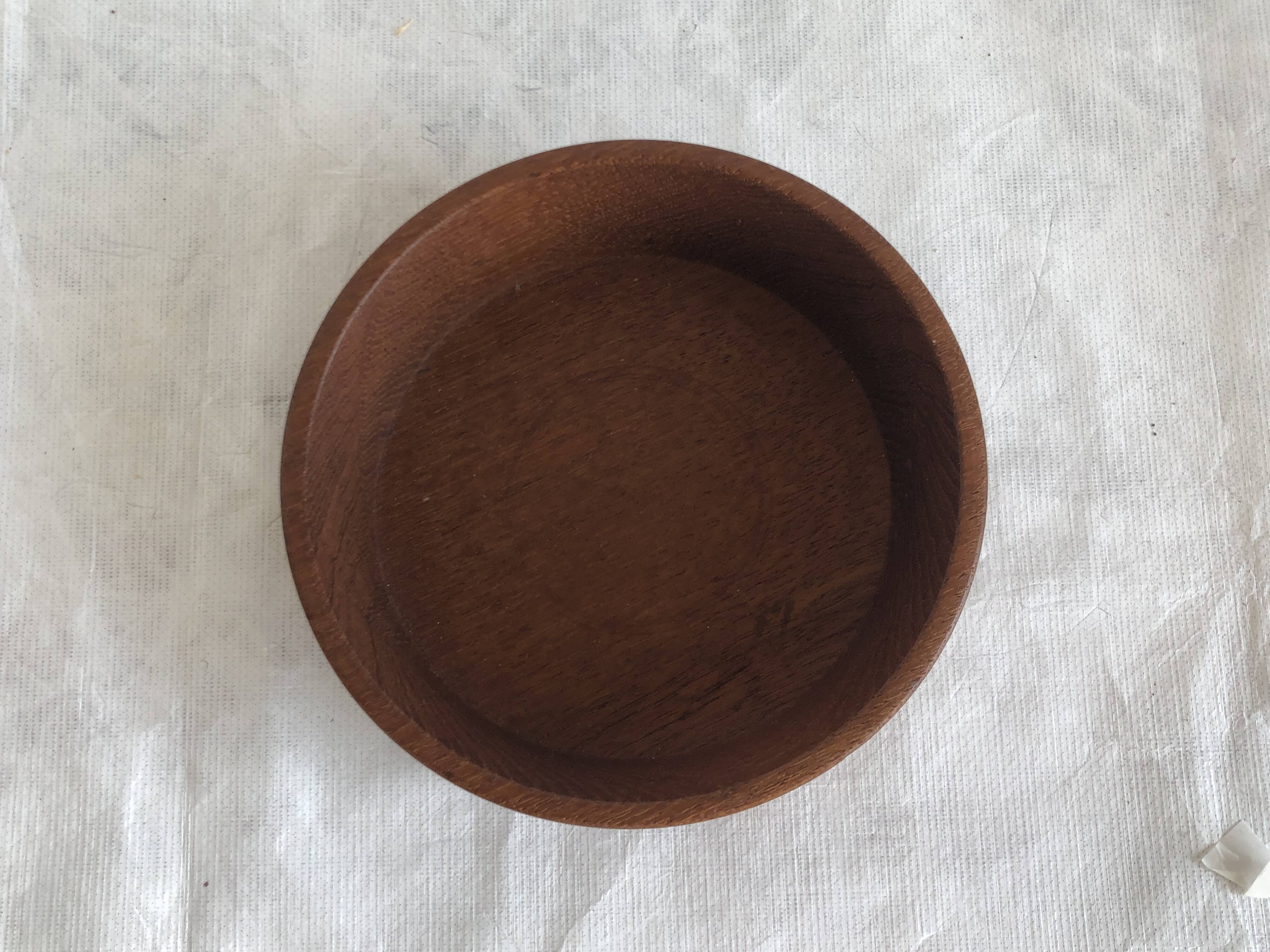 vintage teak pocket empty