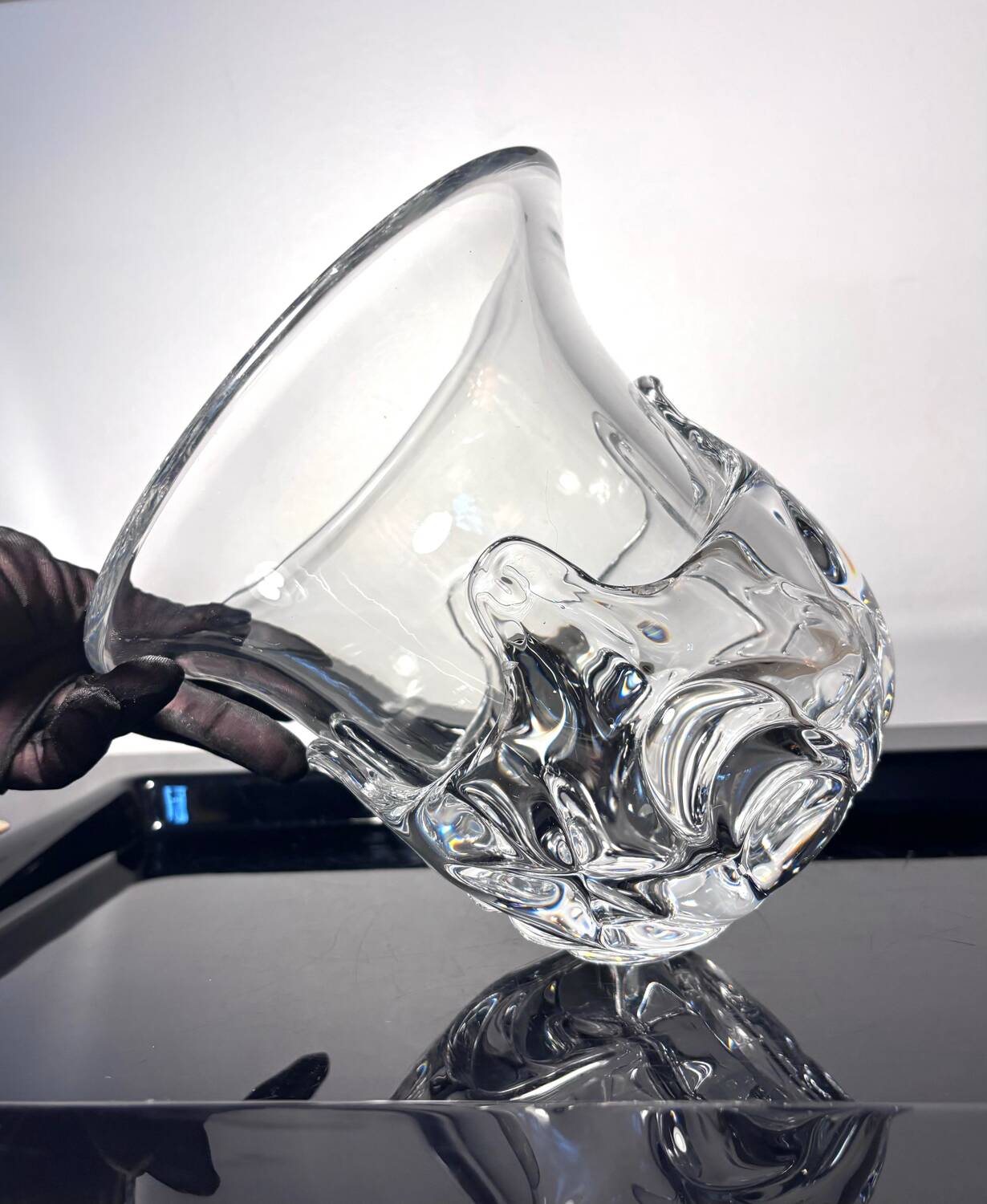 Saint Louis signed vase