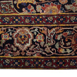 Antique persian wool farahan rug 135x230cm