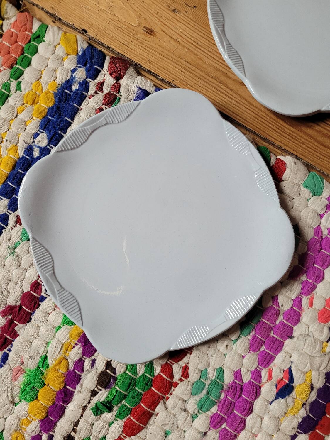 Lot de 3 assiettes à dessert MDL Hamage