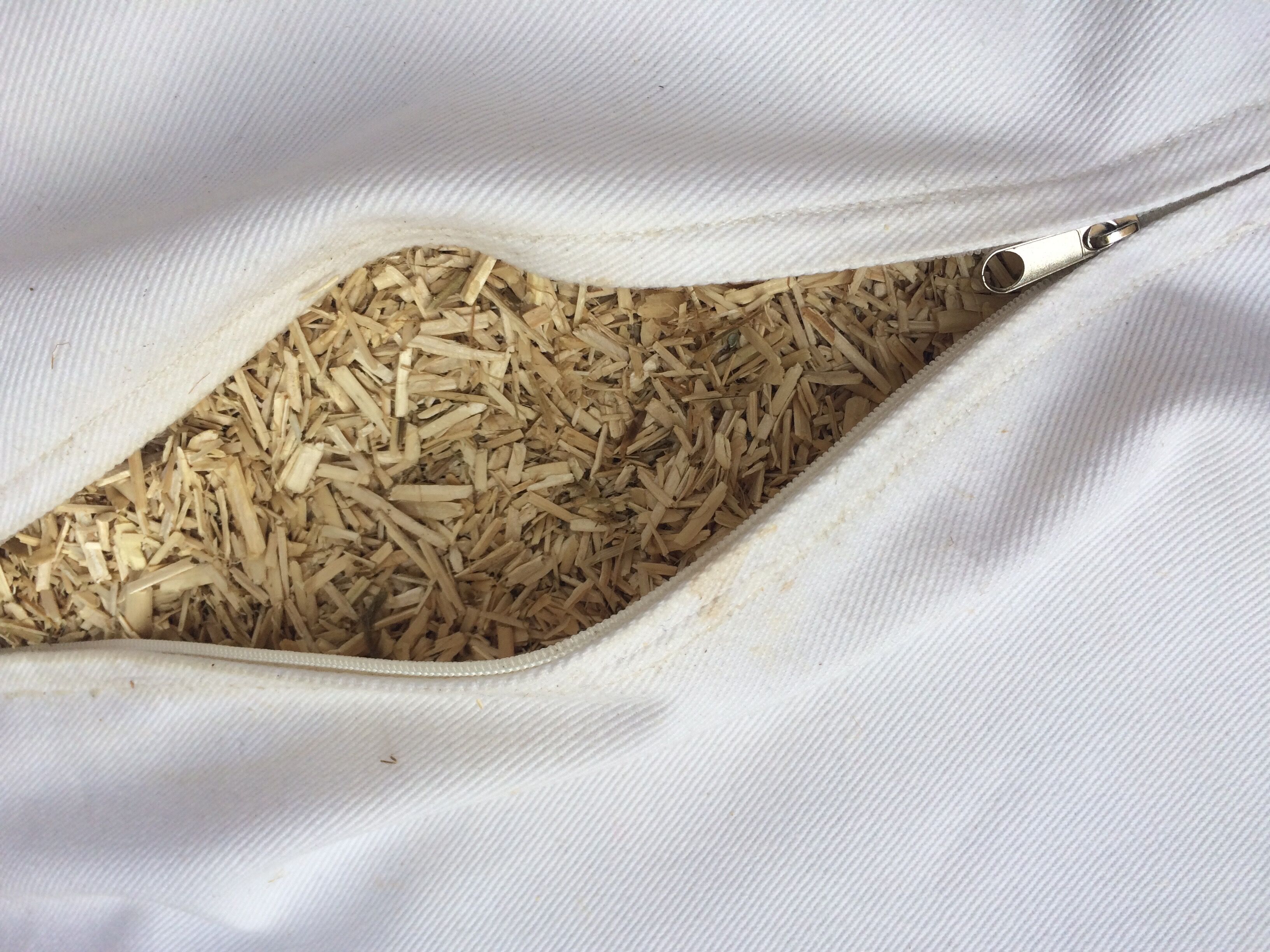 Large cradle wicker vintage organic mattress with "sound"