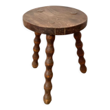 Vintage tripod stool