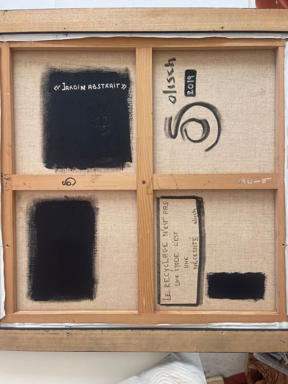 Tableau Olisch 2019 "Abstract Garden"