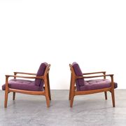 Mid-Century Lounge Chairs by Eugen Schmidt for Soloform, 1960s, Set of 2