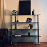 Italian design bookcase/room divider from the 1970s