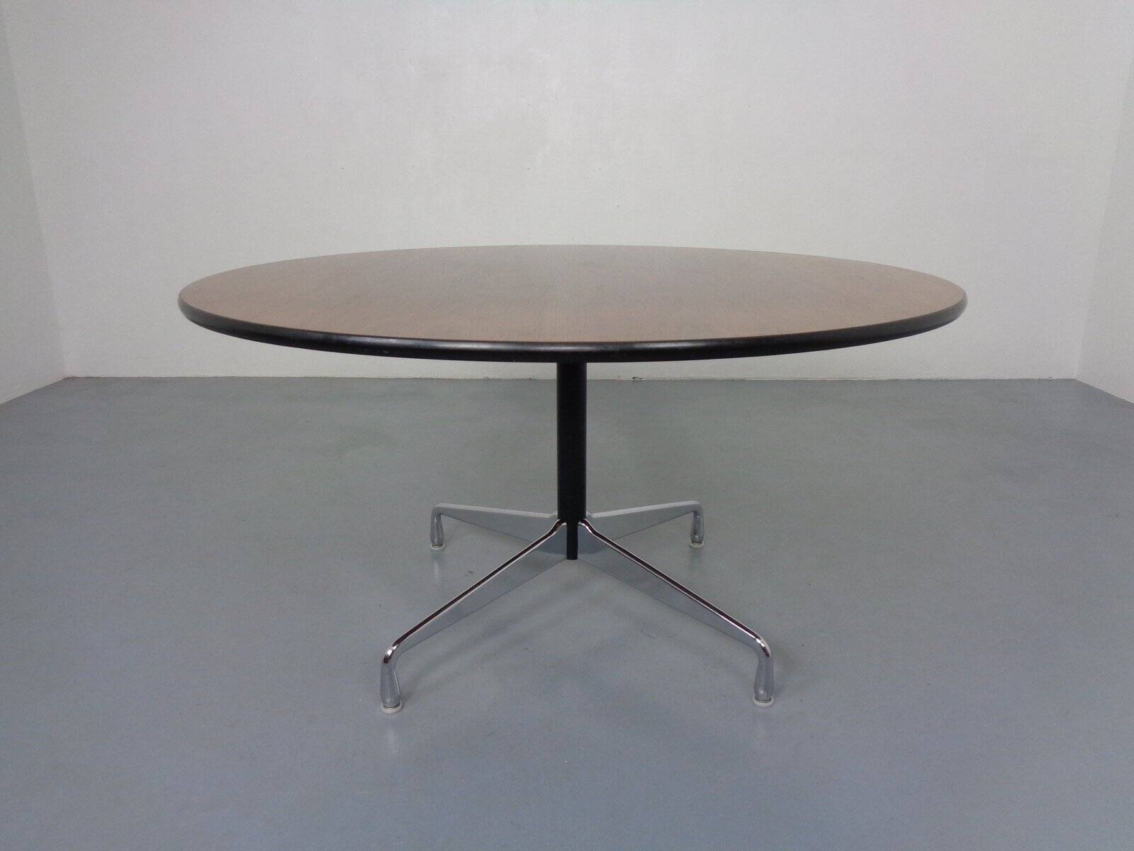 Large Segmented Round Dining Table by Charles & Ray Eames for Herman Miller, 1960s