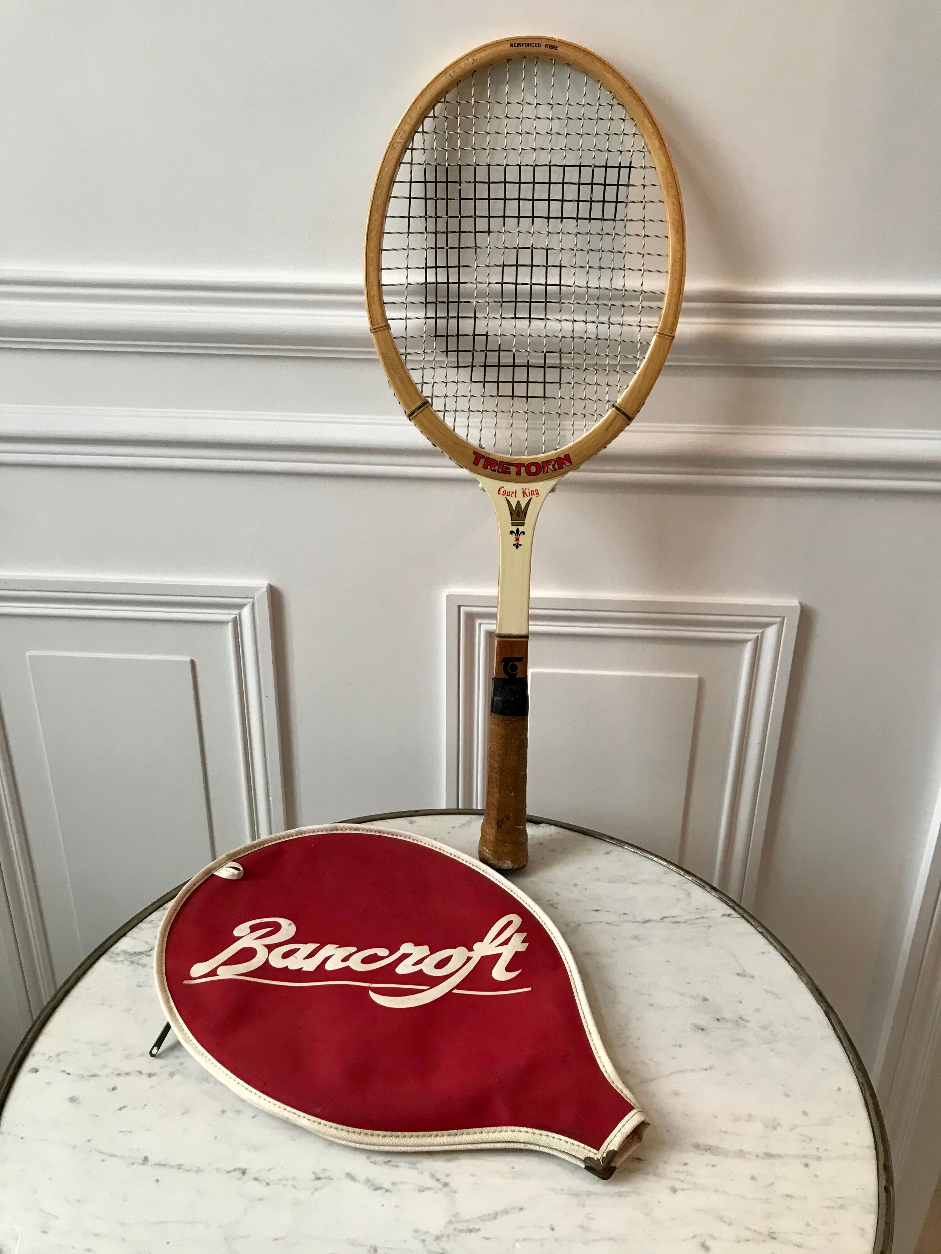 Old Bancroft tennis racket 50s