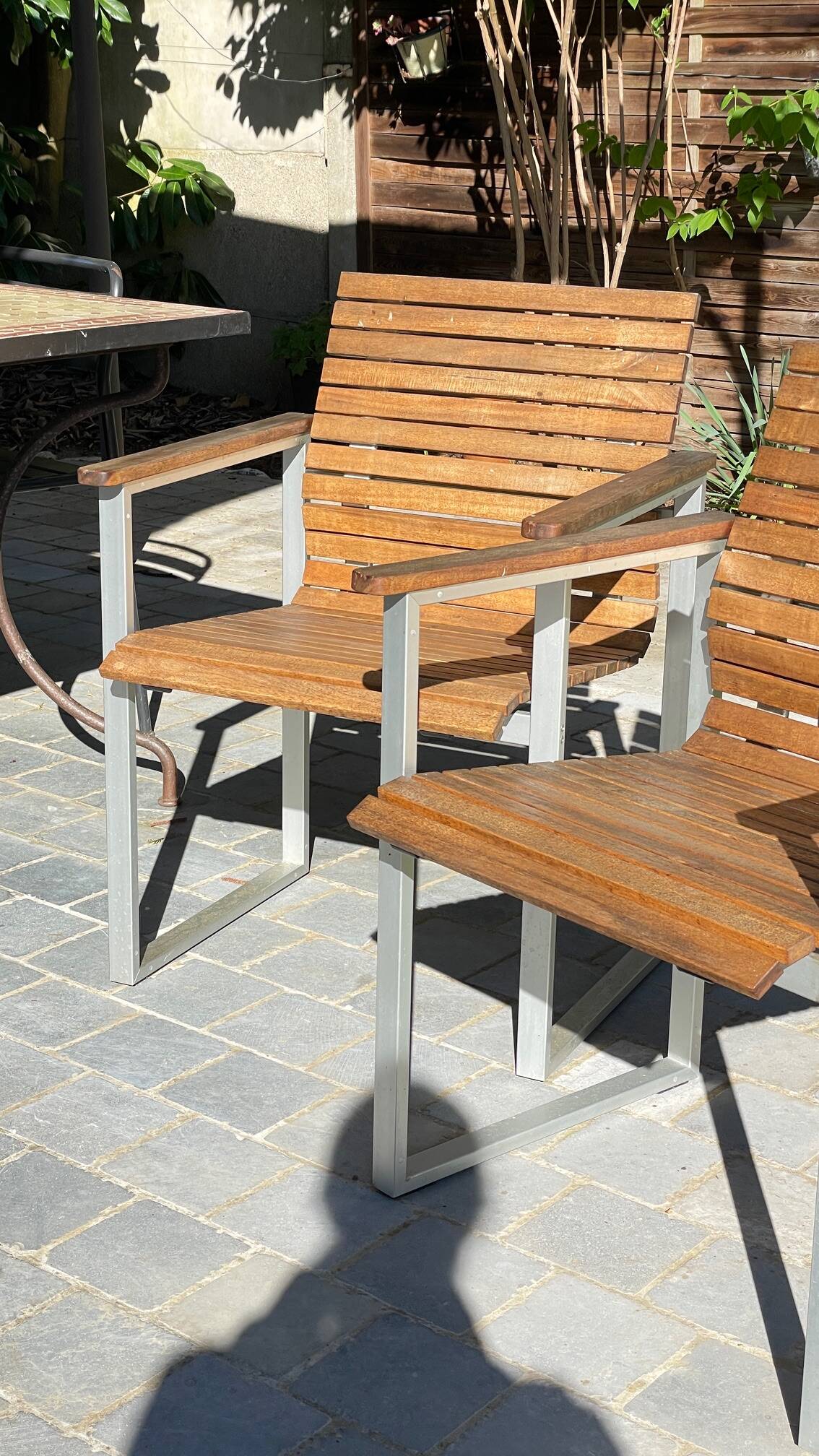 Paire de fauteuils esprit Karin Mobring Ikea