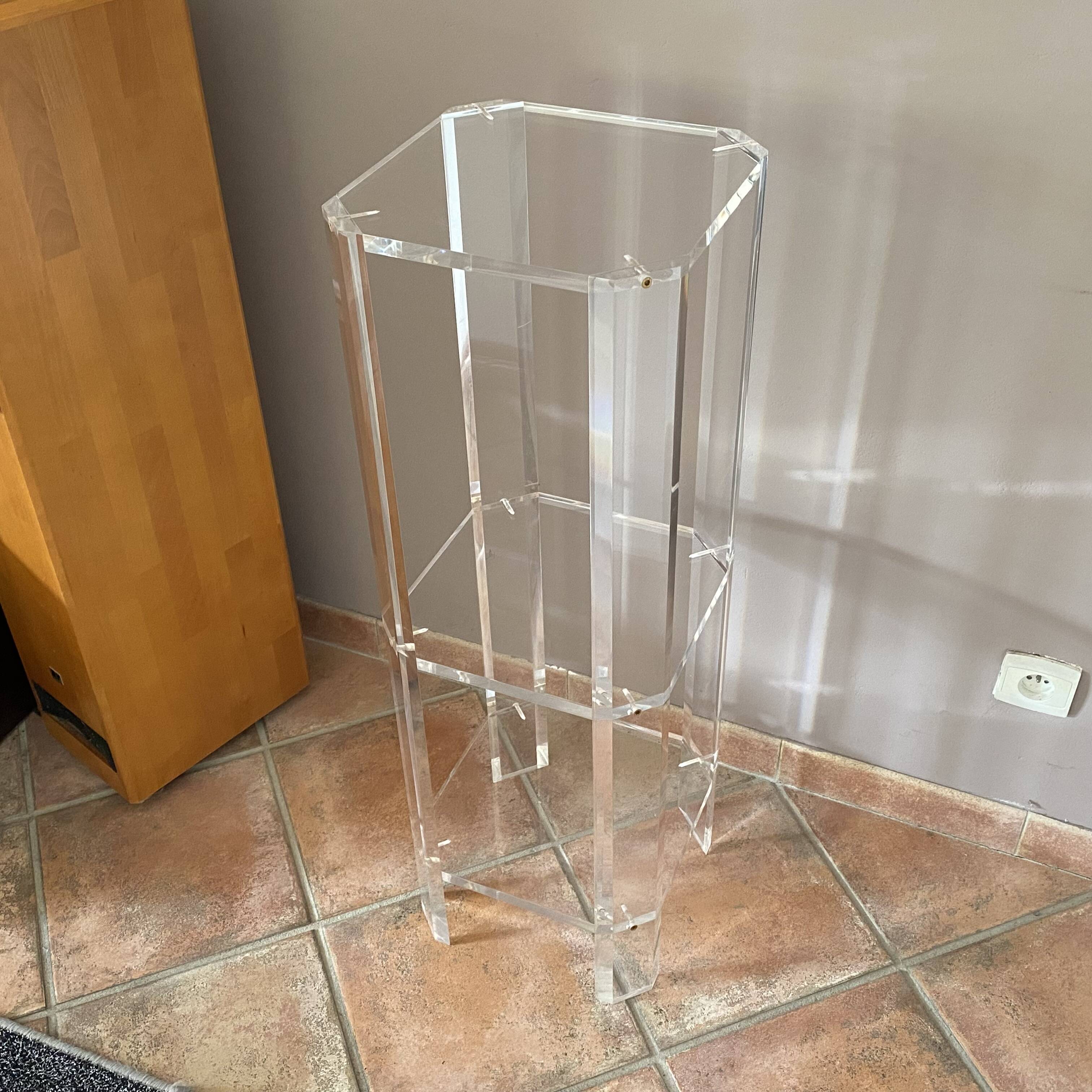 Console Salsa par David Lange 1980. 90x30x30.