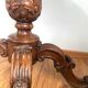 19th Century Victorian Walnut Coffee Table - Hand Carved