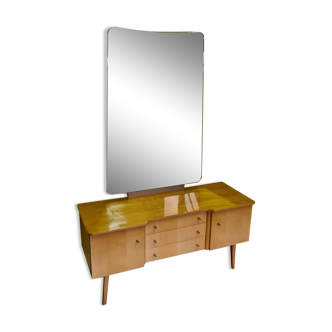 Beech Veneered Dressing Table From The 1960s